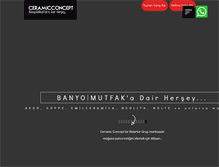 Tablet Screenshot of ceramicconcept.com
